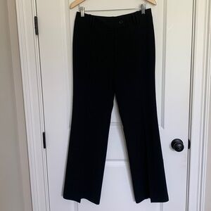 Ann Taylor Trouser Dress Pants Black 8